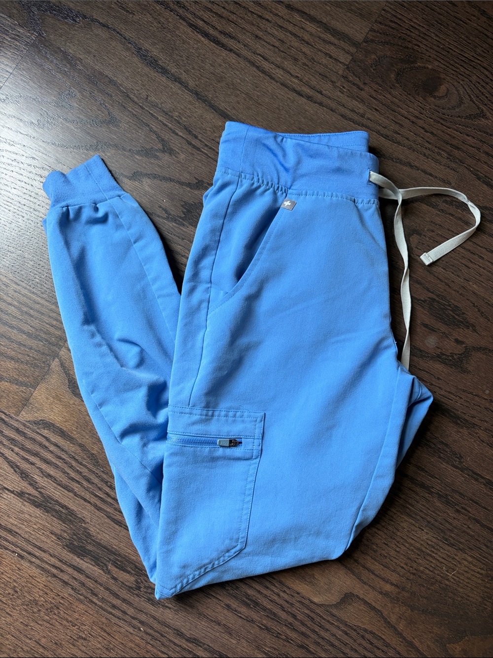 Figs Light blue Jogger Scrub Pants